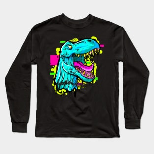 T Rex Dinosaur Long Sleeve T-Shirt